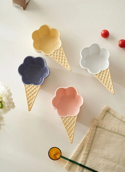 Ice Cream-Shaped Mini Bowl