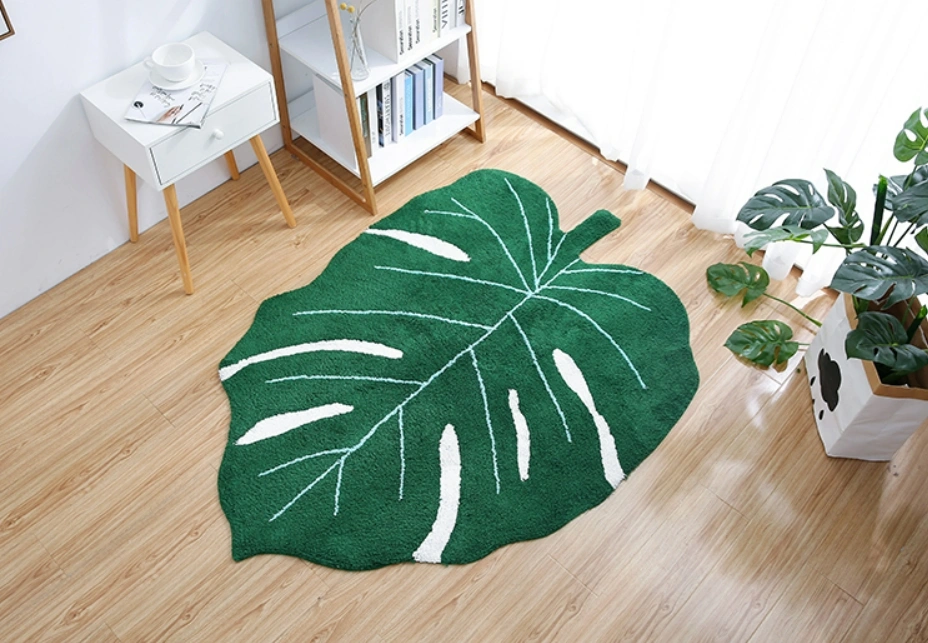 Monstera Leaf Area Rug